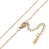 201 Stainless Steel Cable Chain Necklaces NJEW-P309-22B-G-3