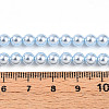 Baking Painted Pearlized Glass Pearl Bead Strands HY-N002-5mm-A05-5