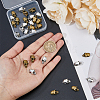 SUPERFINDINGS 30Pcs 2 Colors Zinc Alloy Skull European Beads FIND-FH0008-77-3