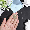 5Pcs 925 Sterling Silver Split Jump Rings STER-BBC0009-45C-3