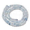 Natural Aquamarine Beads Strands G-B090-A17-03-3