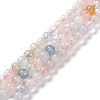 Natural Morganite Bead Strands G-P213-18-4mm-1