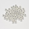 Rack Plating Brass Round Spacer Beads X1-KK-I601-6mm-S-RS-2