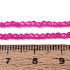 Imitation Jade Glass Beads Strands GLAA-T028-2mm-11I-2