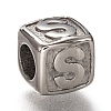 Tarnish Resistant 304 Stainless Steel European Beads LS-OPDL-L020-001S-1