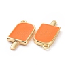 Ion Plating(IP) Brass Enamel Pendants KK-A168-16-05G-3