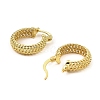 Rack Plating Brass Hollow Hoop Earrings KK-B077-32G-2