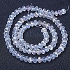 Electroplate Glass Beads Strands X-EGLA-A034-T4mm-B02-2