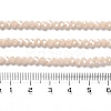 Electroplate Opaque Glass Beads Strands LS-EGLA-A035-P3mm-A05-4
