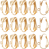 Beebeecraft 30Pcs 304 Stainless Steel Clip-on Earrings Findings STAS-BBC0004-02-1