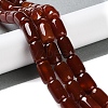 Natural Red Agate Beads Strands G-NH0019-A03-03-5