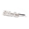 Alloy Rhinestone Hair Bobby Pins PHAR-WH0005-A06-2