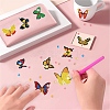 Butterfly DIY PVC Diamond Painting Sticker Kit PW-WGB50C2-01-3