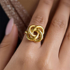 Geometric Spiral 304 Stainless Steel Rings PQ1918-4-3