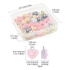 30Pcs Opaque Resin Charms RESI-FS0002-38-4