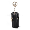 PU Imitation Leather Lipstick Pouch Holder Pendant Keychain KEYC-E039-01KCG-08-2