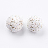 Unwaxed Natural Lava Rock Beads G-I190-16mm-B03-2