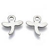 Non-Tarnish 201 Stainless Steel Charms STAS-R116-093-2