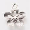 Tibetan Style Alloy Pendants TIBE-S306-12AS-RS-2