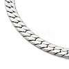 Non-Tarnish 304 Stainless Steel Cuban Link Chain Necklace NJEW-K249-01A-P-2