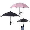 2 Bags 2 Colors Mini Polyester & Alloy Umbrella AJEW-CA0005-44-1