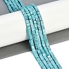 Synthesis Turquoise Beads Strands G-B129-A07-01-2