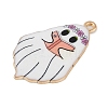 Halloween Alloy Enamel Pendants ENAM-C023-01KCG-02-2