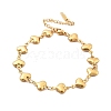 304 Stainless Steel Link Chain Bracelets for Women BJEW-U021-08G-04-4