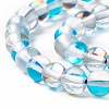 Synthetic Moonstone Beads Strands G-E573-02A-02-3