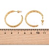 304 Stainless Steel Rhinestone Stud Earrings SA-CBA0ADC-01G-3