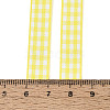 Single Face Plaid Polyester Satin Ribbon SRIB-T009-10A-3