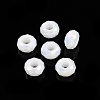 Imitation Jade Glass European Beads GPDL-N005-B14mm-A01-1