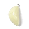 Opaque Resin Pendants RESI-M028-01-1