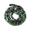 Natural Ruby in Zoisite Beads Strands G-F785-A01-01-3