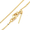 Brass Cable Chain Necklaces for Women NJEW-G084-10G-2