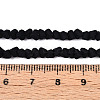 Frosted Opaque Glass Beads X1-GLAA-N017-4mm-01-4