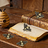 Brass Bees Display Decorations AJEW-WH0752-683-5