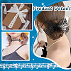 10 Yards Musical Note Double Face Note Polyester Ribbons Accessories SRIB-PH0001-67-4