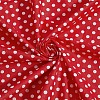 Red Cotton Fabric DIY-WH0750-293B-1