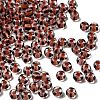 Transparent Stripe Glass Seed Beads GLAA-NH0001-06B-1