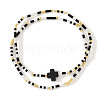 2Pcs Bohemian Glass Seed Beaded Stretch Bracelet Sets XM0961-1-1