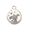 Tibetan Style Alloy Pendants PALLOY-D291-16AS-1