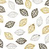 100Pcs Leaf Iron Pendants KK-FS0001-98-2