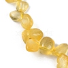 Natural Yellow Agate Nuggets Beads Strands G-B125-A13-01-3