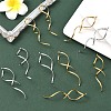 4Pcs 2 Colors Ion Plating(IP) 304 Stainless Steel Pendants STAS-YW0011-25-4