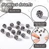 100Pcs Pave Disco Ball Beads FIND-PH0022-10-4