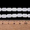 Electroplate Imitation Jade Glass Beads Strands EGLA-Q132-03B-B01-4