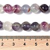 Natural Purple Fluorite Beads Strands G-G184-A01-01-5