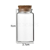 Glass Bottle CON-WH0085-72D-1