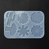 Cactus & Mushroom & Flower Connector Charms Silicone Molds DIY-L065-02-2